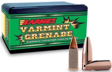 BARNES 6mm 62gr Varmint Grenade (50)