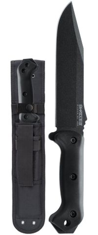 KA-BAR BK7 BECKER COMBAT UTILITY-POLYESTER SHTH, STR EDGE
