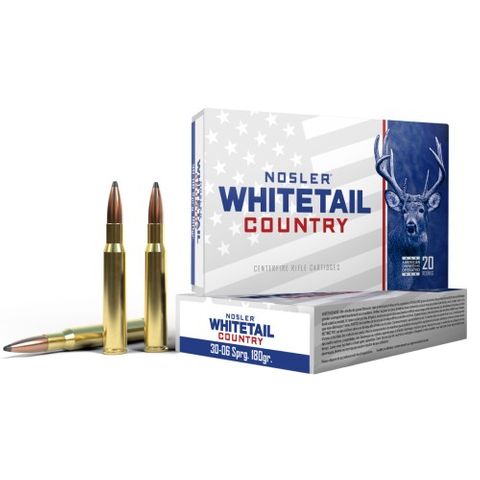 NOSLER 30-06 Springfield 180gr Whitetail Country (20 ct.)