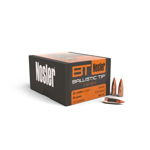 NOSLER 22 Cal 50gr Ballistic Tip (100)