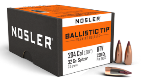 NOSLER 20 Cal 32gr Ballistic Tip ( 250 )