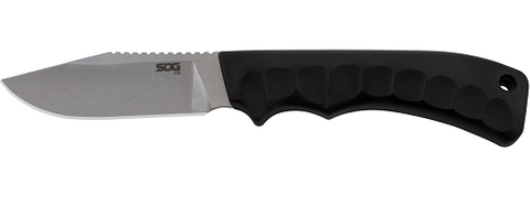 SOG Ace - Stonewash, Straight, Black Sheath