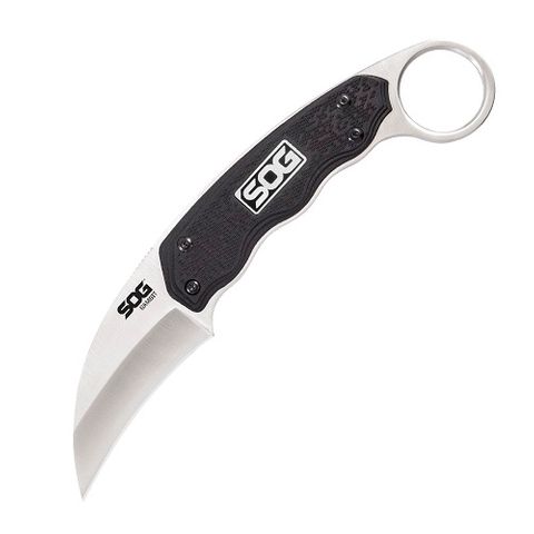 SOG GAMBIT - SHEEPSFOOT - SATIN - GRN HANDLE