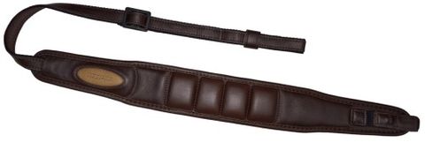 NIGGELOH PREMIUM RIFLE SLING LEATHER BROWN PADDY W. QR