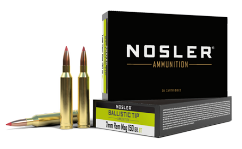 NOSLER 7mm Rem Mag 150gr Ballistic Tip (20 ct.)
