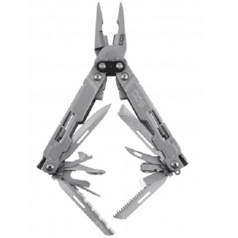SOG POWER ACCESS DELUXE W/FABRIC SHEATH + HEX BIT KIT