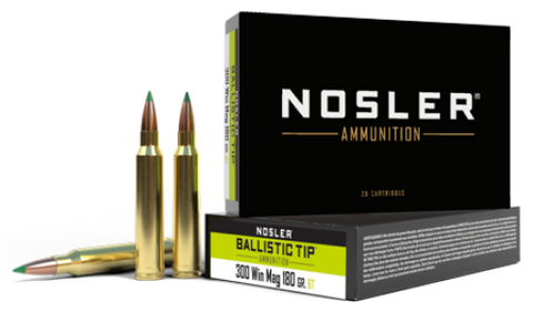 NOSLER 300 Win Mag 180gr Ballistic Tip (20 ct.)