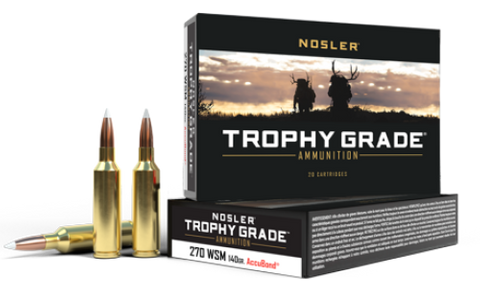 NOSLER 270 WSM 140gr AccuBond (20 ct.)