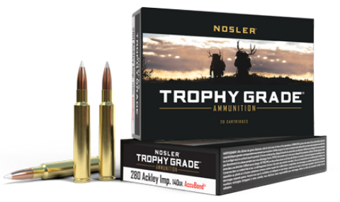 NOSLER 280 Remington Ack. Imp. 140gr AccuBond (20 ct.)