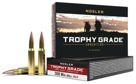 NOSLER 308 Win 168gr ABLR (20 ct)