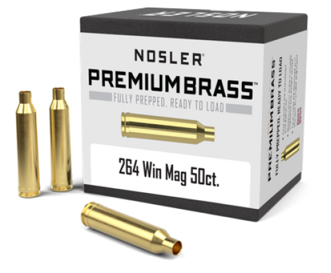 NOSLER PREPPED BRASS 264 Winchester Magnum (50 ct.)