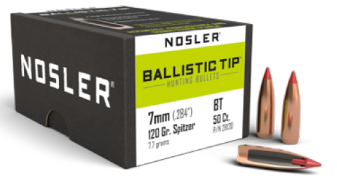 Nosler 7mm 120gr Ballistic tip (50)