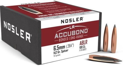 NOSLER 6.5mm 142gr SP ABLR (100 ct)