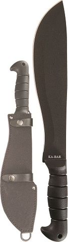 KA-BAR 1248 CUTLASS MACHETE, Nylon/Hard Plastic Sheath