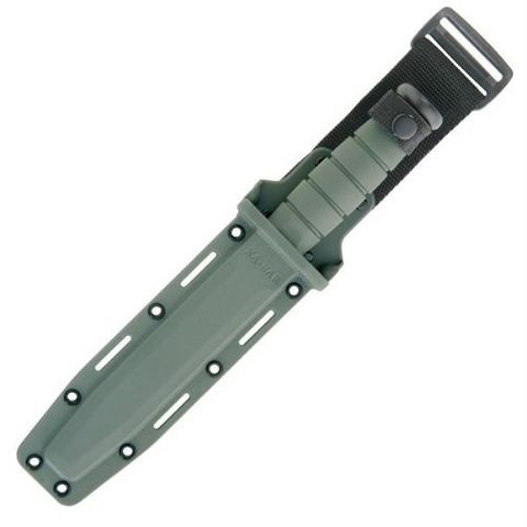 KA-BAR 5011S LARGE HARD SHEATH-FOLIAGE GREEN