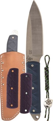 KA-BAR 5101 SNODY BOSS-LEATHER SHEATH, STR EDGE
