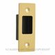 DOOR EDGE PULLS BRUSHED GOLD