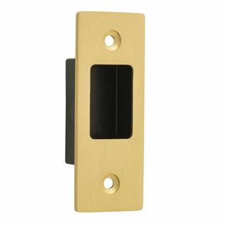 DOOR EDGE PULLS BRUSHED GOLD