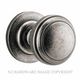 KNOB ON ROSE DISTRESSED NICKEL