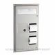 NAPKIN DISPOSAL STAINLESS STEEL