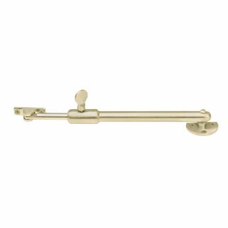 TELESCOPIC STAYS UNLACQUERED SATIN BRASS