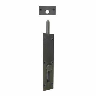 REVERSE BARREL BOLTS DARK ROMAN BRASS