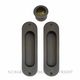 SLIDING DOOR HARDWARE DARK ROMAN BRASS