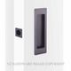 SLIDING DOOR PASSAGE SETS SATIN GRAPHITE
