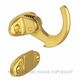 WINDOW SPUR FASTENERS UNLACQUERED BRASS