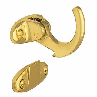 WINDOW SPUR FASTENERS UNLACQUERED BRASS