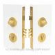 WINDSOR NIDO DOUBLE TURN LOCK DIAMOND KNURL
