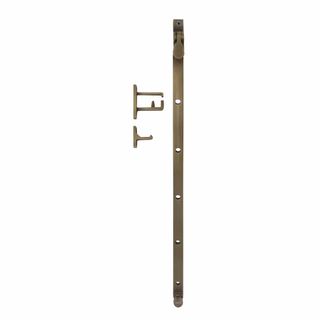 CASEMENT STAY ROMAN BRASS