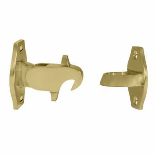 DOOR HOLDERS UNLACQUERED BRASS