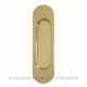 FLUSH PULLS UNLACQUERED BRASS