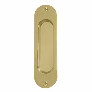 FLUSH PULLS UNLACQUERED BRASS