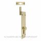 NECKED BOLTS UNLACQUERED SATIN BRASS