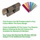 LOCK CYLINDERS POWDERCOAT