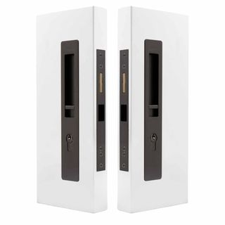 SLIDING DOOR LOCKSETS GRAPHITE NICKEL