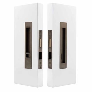 SLIDING DOOR PRIVACY SETS NATURAL BRONZE