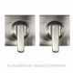 DOUBLE TURN SET BRUSHED NICKEL