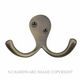 HAT-COAT & ROBE HOOKS OIL RUBBED BRONZE