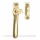 SPLIT RAIL FASTENERS SATIN BRASS