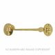 CABIN HOOKS UNLACQUERED BRASS