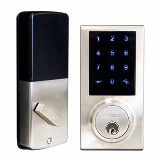 ELECTRONIC ENTRANCE LOCKS BRUSHED NICKEL