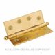 HINGES UNLACQUERED BRASS