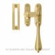 CASEMENT FASTENERS MATT SATIN BRASS