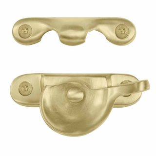 SASH WINDOW FASTENER MATT SATIN BRASS