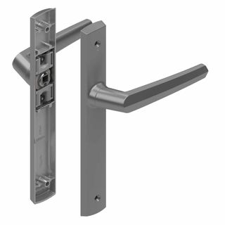 YALE LEVER ON PLATE HANDLES