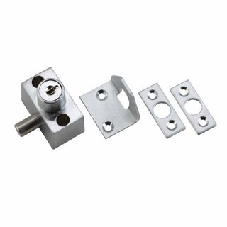 SLIDING WINDOW LOCKS SATIN CHROME