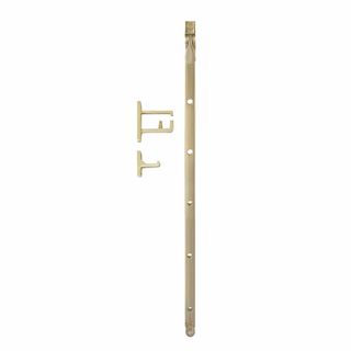 CASEMENT STAY UNLACQUERED SATIN BRASS